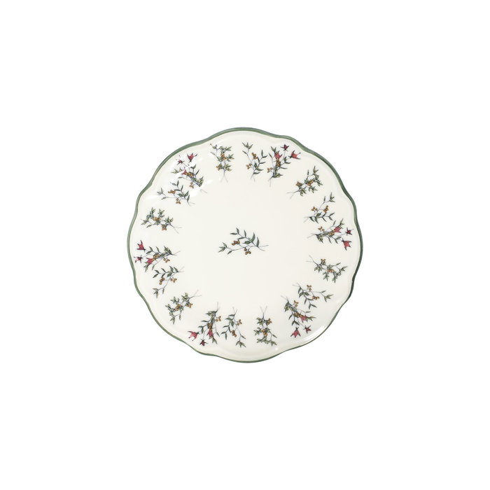 Hermia Set de Servir Pasteles Terra Fulya de Porcelana, 8 piezas